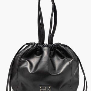 London Fog Irina Drawstring Satchel Bag